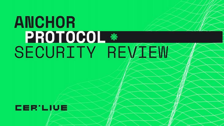 Anchor Protocol Security Review 2022image