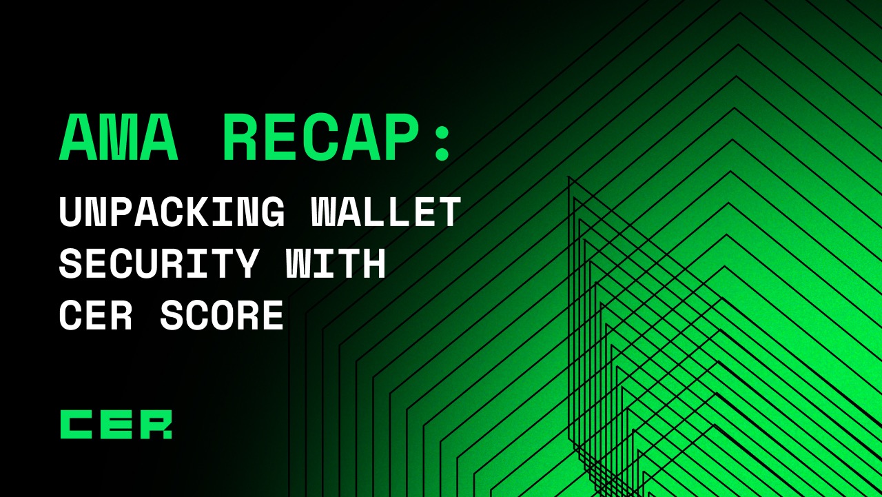 Unpacking Digital Assets Storage with CER Wallets Security Rating (AMA Recap from June 1)image