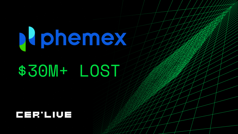 Phemex Exchange Loses Over $30M Due Access Control Attack